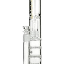PHOENIX STAR Straight Bong Honeycomb Matrix Perc