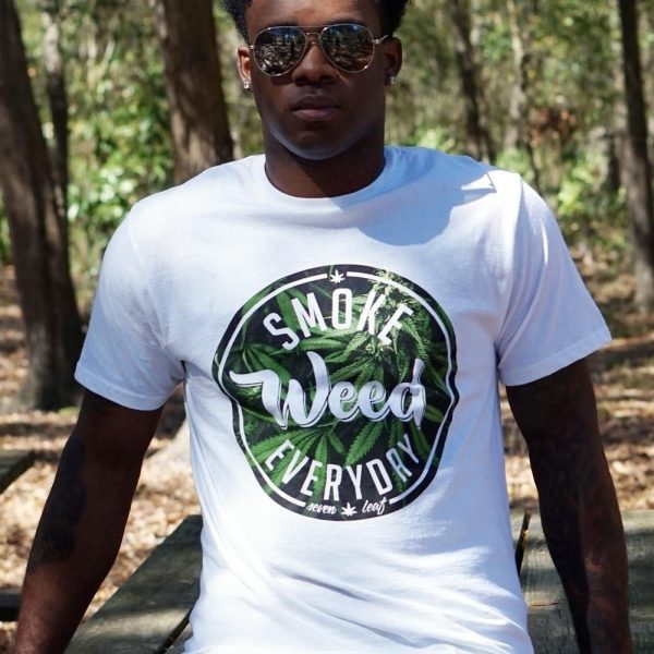 SEVEN LEAF Smoke Weed Everyday T-shirt Men's
