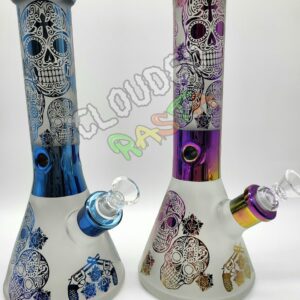 PHOENIX STAR Skull Sandblast Electroplated Holographic