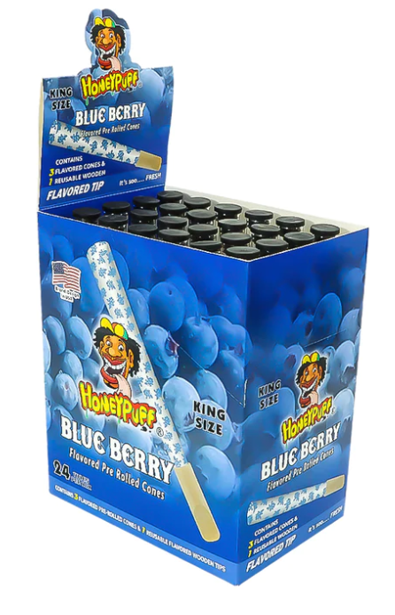 Blue Berry HoneyPuff 3 x Pre-Rolled Cones