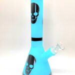 Blue Skull Beaker