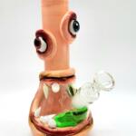 3D Art Green Tounge Monster
